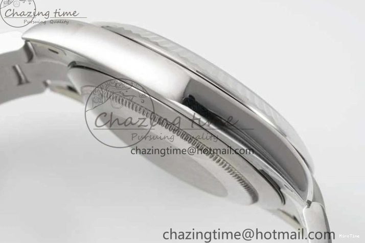 MiroTime 0114 DateJust 41 126334 Clean 1:1 Best Edition 904L Steel Silver Stick Dial on Oyster Bracelet VR Modern 2434